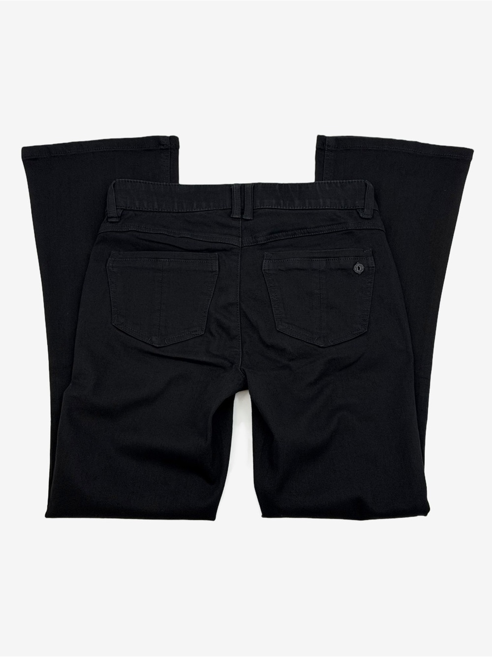 Democracy Ab"solution Kathryn Black Itty Bitty Bootcut Jeans Mid Rise 2P Petite - Picture 3 of 14